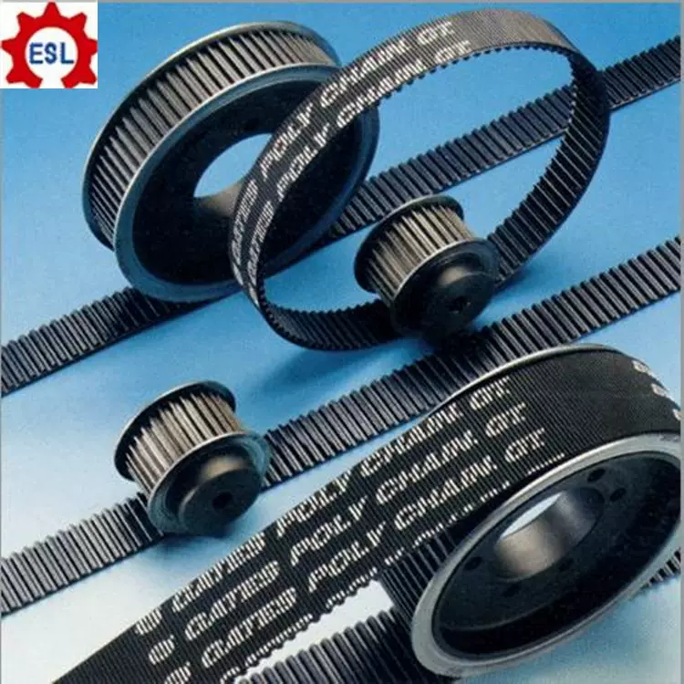 聚氨酯同步带皮带HTDS3M5M8M14MXLXHT5T10齿轮橡胶传动带输送带