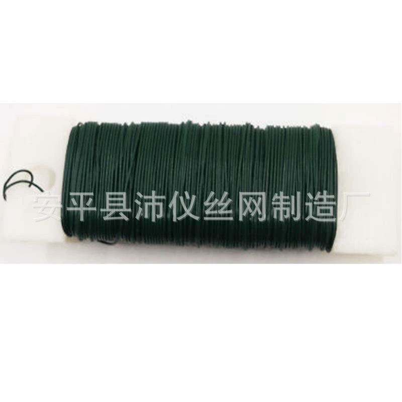 Производители источников цветная проволока Садоводство DIY ремесленное производство искусственных цветов цветочный столб вязальная проволока патрон