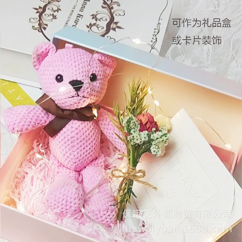 Mini ramo de flores secas, caja de regalo de rosas, decoración de tarjetas, material DIY, accesorios de fotografía, regalos de flores