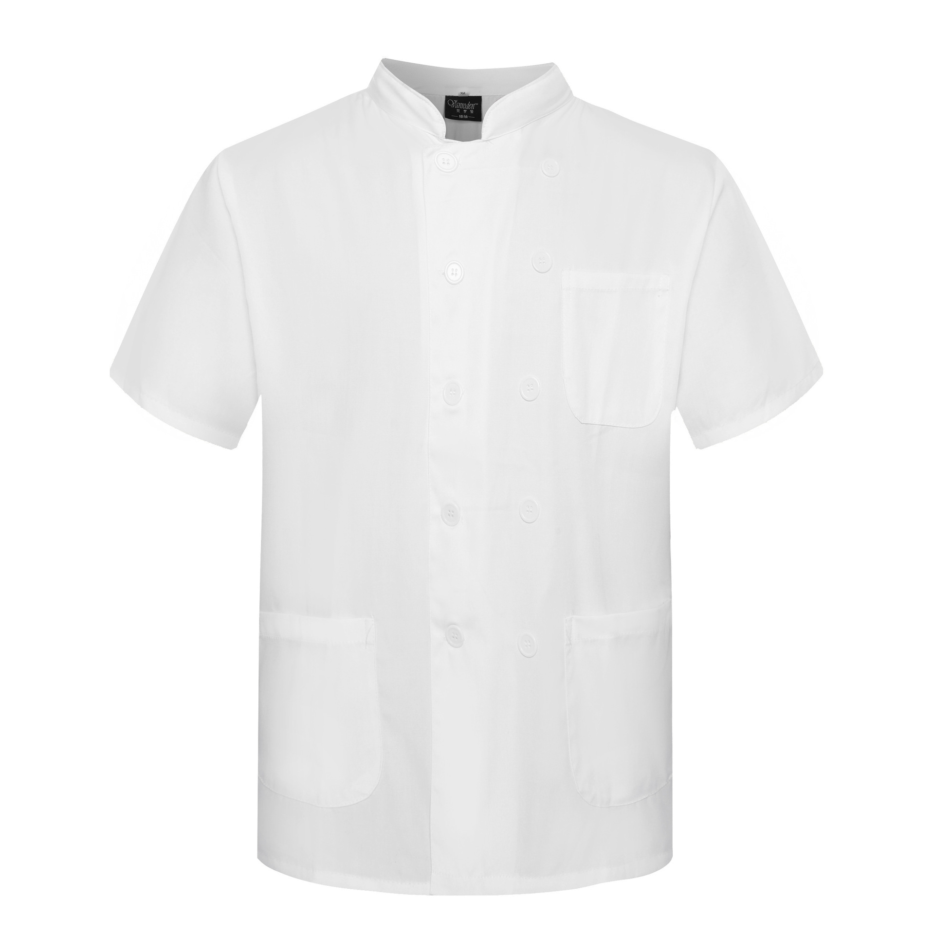 厨房厨师工作服男厨师服短袖薄款夏季透气长袖高档厨师长酒店餐饮