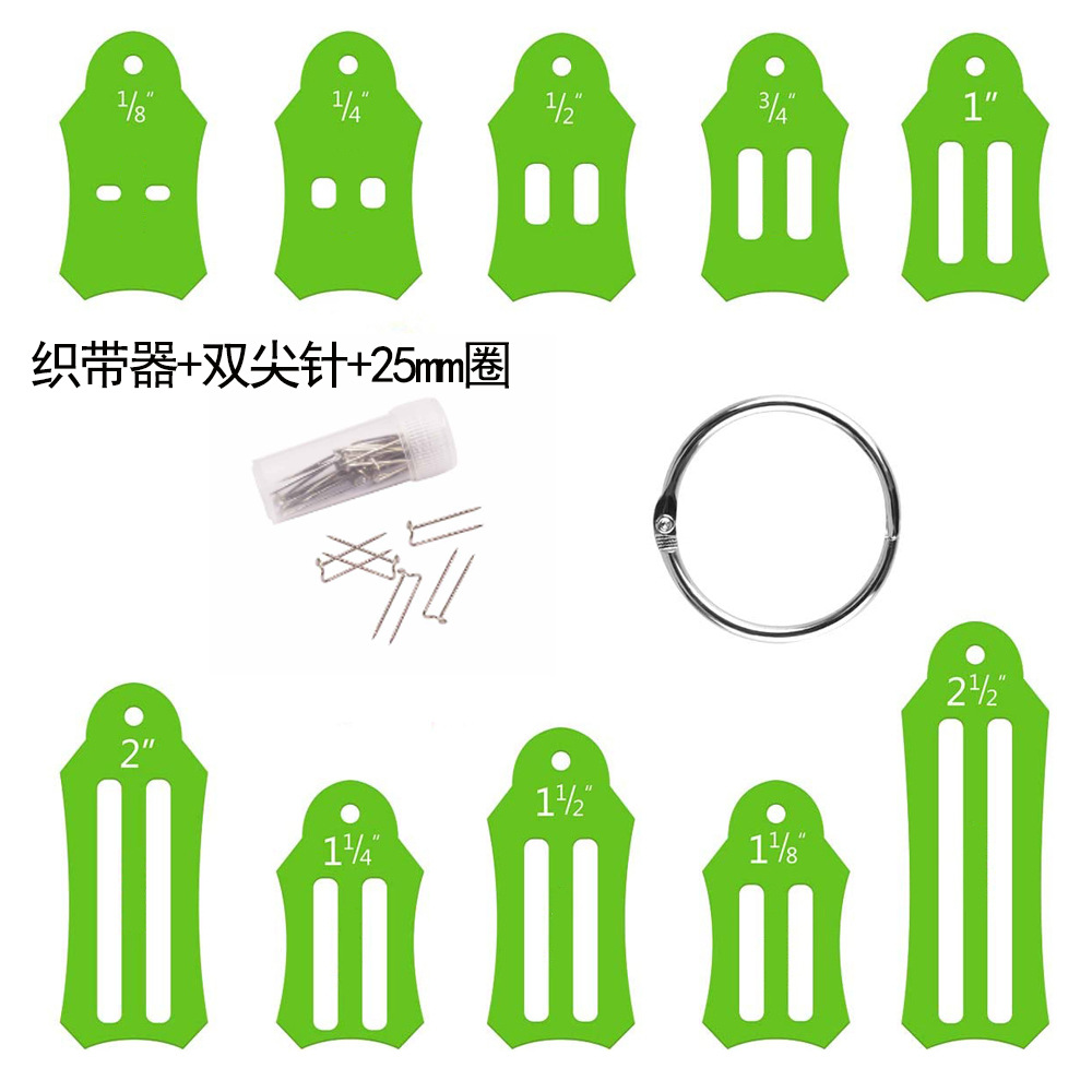 FUENTE fabricante/fabricante de la correa herramienta patchwork herramienta de costura hecha a mano DIY que hace la cinta de tela tejida tira al por mayor