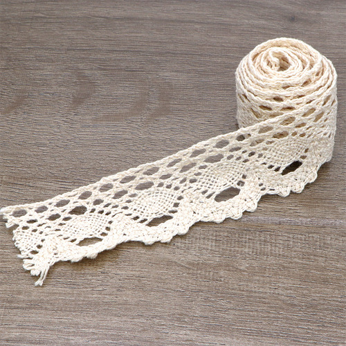 Bundled cotton thread lace wholesale handmade DIY clothing accessories lace trim sofa curtain lace trim