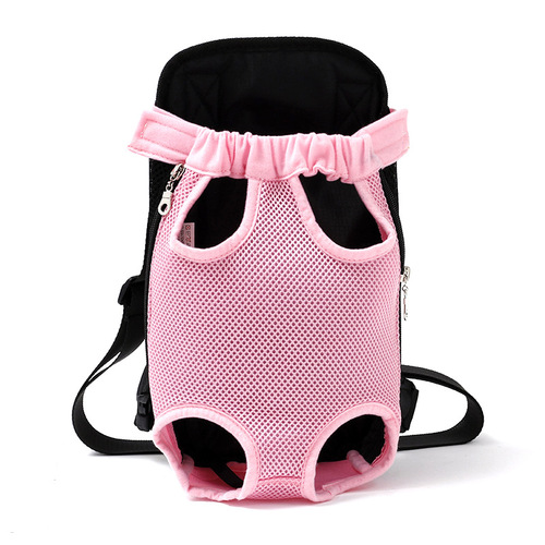 Manufacturer direct supply breathable pet backpack pet chest bag pet travel portable bag dog backpack pet bag wholesale