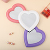 Small table decorations heart shaped, mirror for elementary school students, internet celebrity