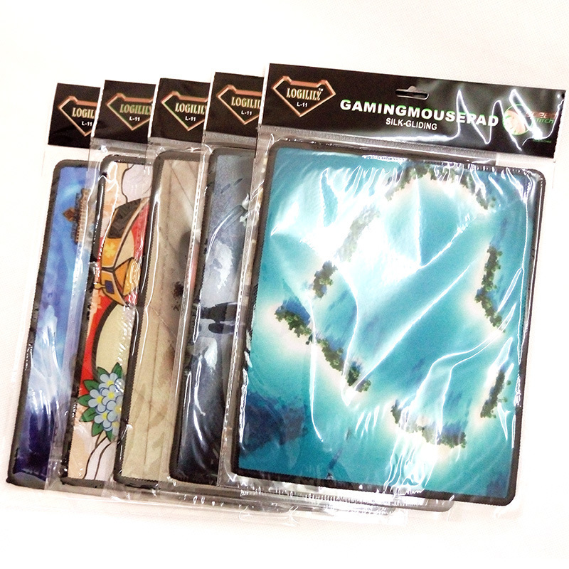 Color L11 dense copy thick mouse pad lock edge multi-pattern encryption edge 210X250X2mm factory wholesale
