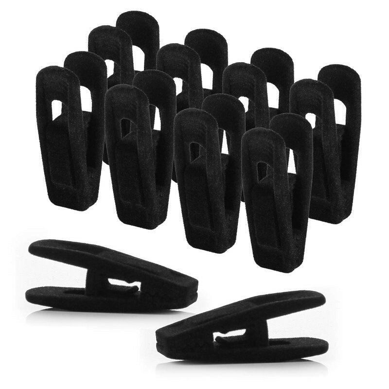 Amazon-Style Flocked Clips with Velvet Hangers, Thickened Clothes Drying Clips, Pants Clips, Factory Ready Stock Wholesale Amazon-Style Flocked Clips with Velvet Hangers, Thickened Clothes Drying Clips, Pants Clips, Factory Ready Stock Wholesale