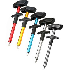 Wholesale hook remover hook remover decoupler aluminum alloy hook remover portable T-shaped hook remover aluminum alloy material