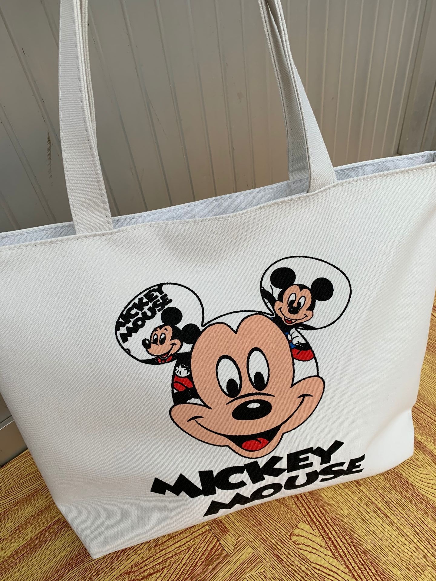 Nicho transfronterizo bolsa de lona casual de compras bolsa de mujer de gran capacidad bolsa de lona de mujer bolso impreso al por mayor