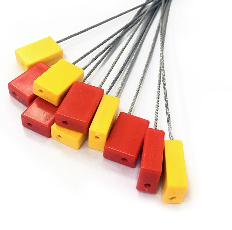 Одноразовая стальная проволочная печать, затягивающая уплотнение контейнера, блокирующая грузовую логистику, замок, свинцовая уплотнительная лента длиной 30 см