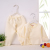 Demi-season children's cotton set suitable for men and women, keep warm underwear, 0-1 years