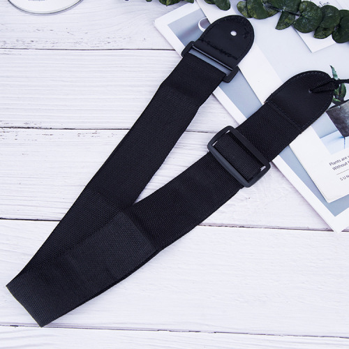 Guitar strap folk popular strap electric acoustic guitar strap black strap universal wholesale guitar strap