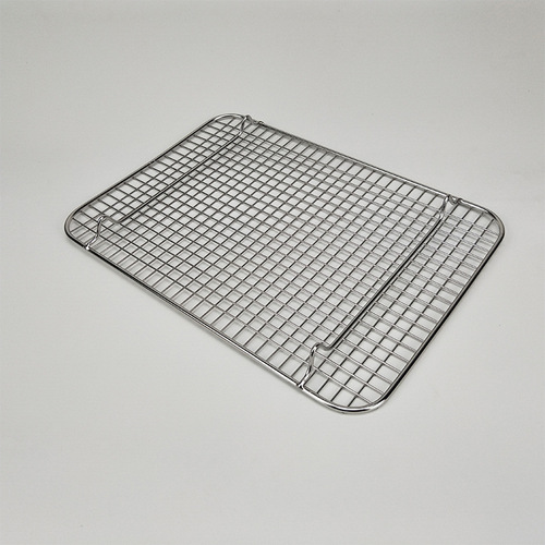 Baking supplies cake cooling rack square bread drying net draining net oven stainless steel barbecue net