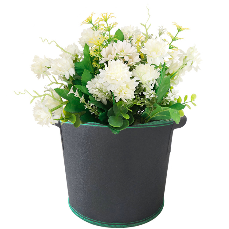 亚马逊跨境毛毡种植袋花卉园林营养植物袋花园蔬菜育苗袋种植桶