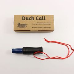 Cross-border hot selling outdoor imitation whistle plastic lure whistle camping supplies imitation duck whistle duckbill whistle