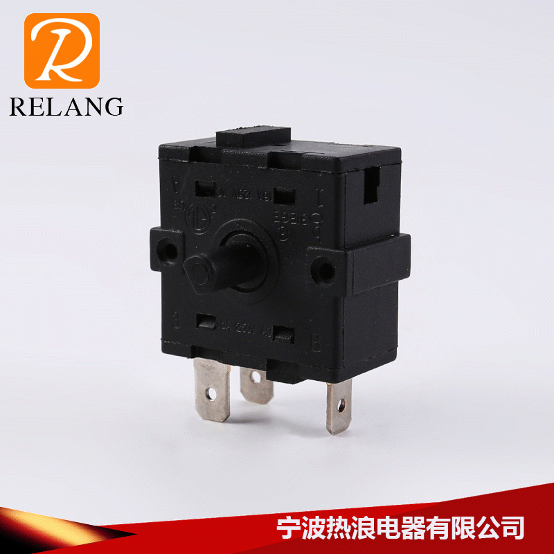 产地销售取暖器三挡旋转开关 烤箱/取暖器开关 电暖器开关配件