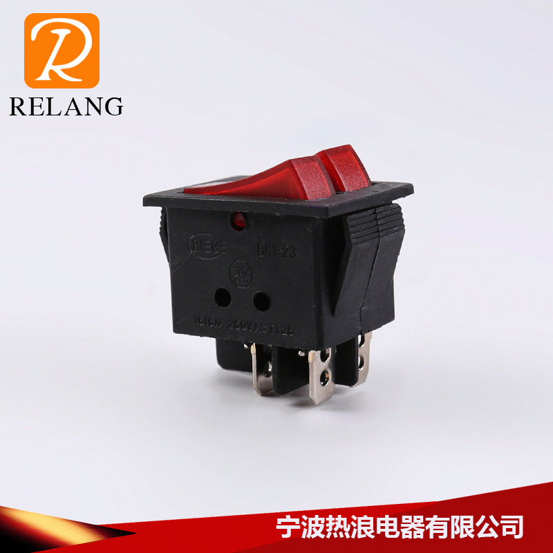 提供取暖器配件开关 RLKG203-2P取暖器开关双联开关取暖器配件