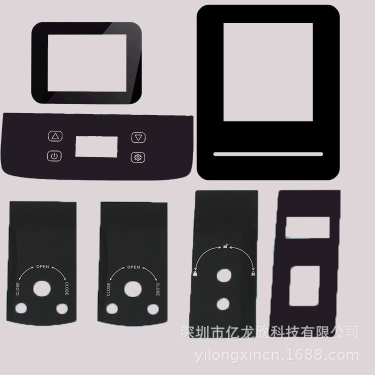 深圳厂家直销优质丝印冲压PVC铭牌 PVC丝印胶片 PVC贴纸