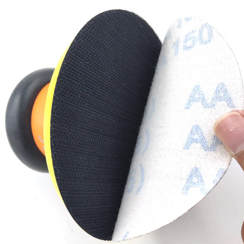 Flocking sandpaper wholesale brushed sheet JB-5 sandpaper dry grinding disc self-adhesive sandpaper 4 inches 5 inches polishing sanding cloth