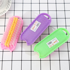 塑料軟毛小刷子洗衣刷家用多功能家務清潔刷衣服刷板刷鞋刷子衣刷