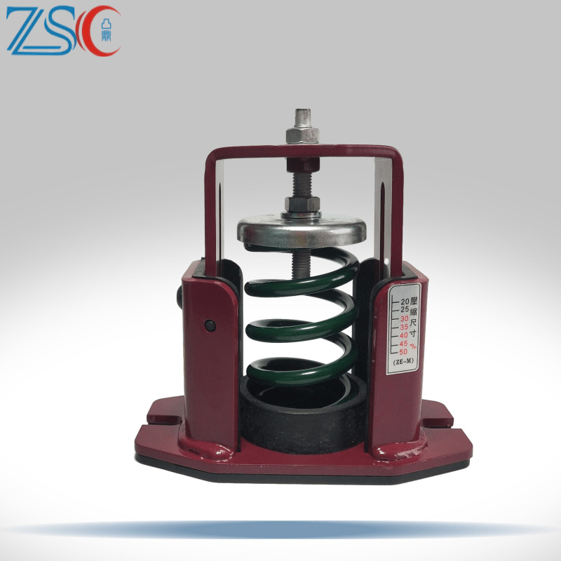 兆山辰弹簧阻尼减震器风机减震设备找10年老厂技术支简单静音降噪