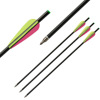 Huwairen short arrow bow arrow branches multi -color 7.5/15/16/18/20/222 inch carbon arrow