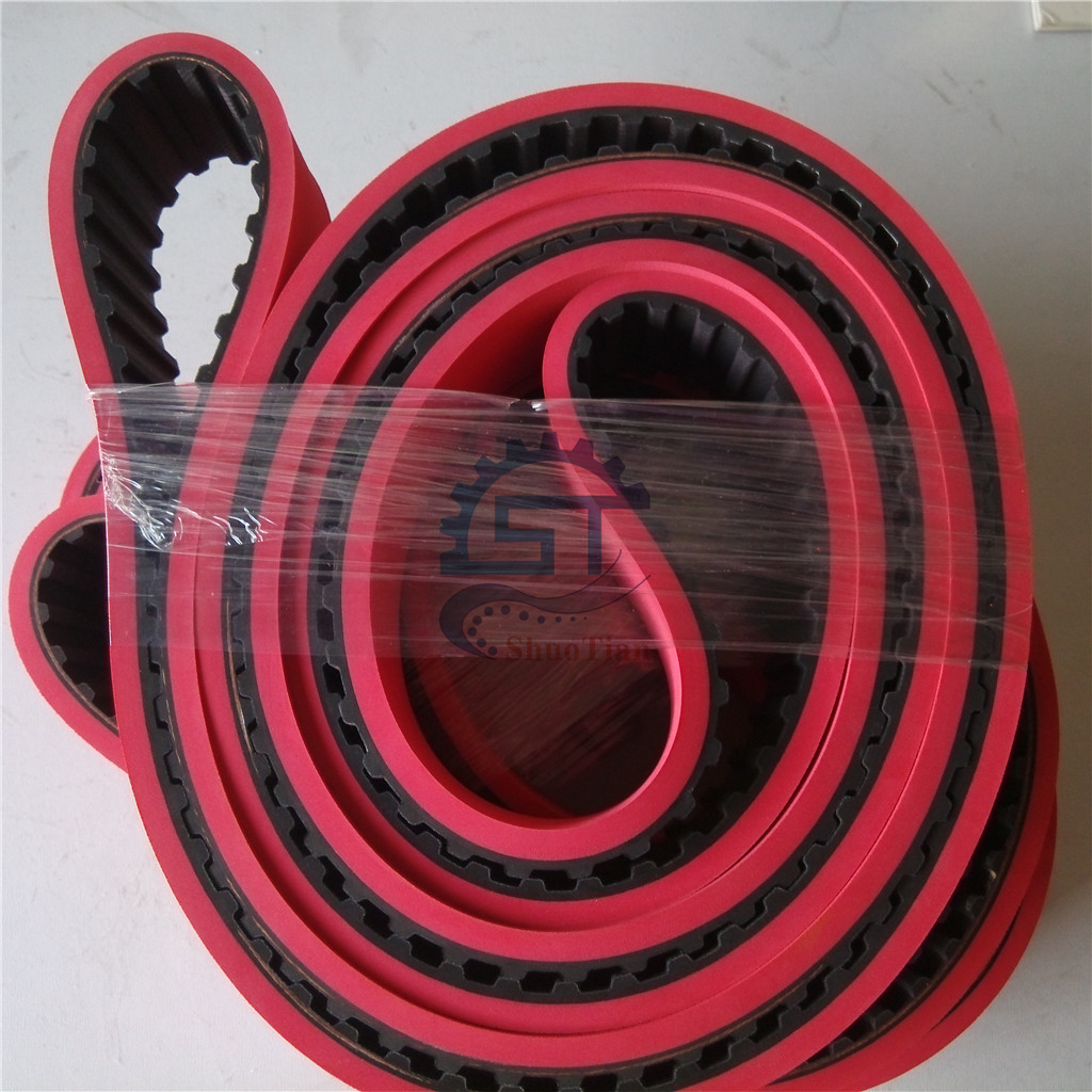 旋盖机同步带包装设备牵引夹持软胶防滑耐磨皮带输送带自动化专用