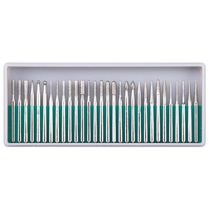 Cabeza de molienda de diamante pulido, herramienta de precisión, galvanoplastia