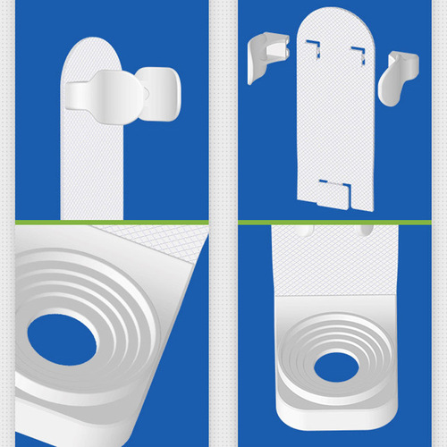 1311 Electric Toothbrush Holder Spiral Shaded Anti-Slip Drainage Toothbrush Holder Adjustable Width Electric Toothbrush Holder