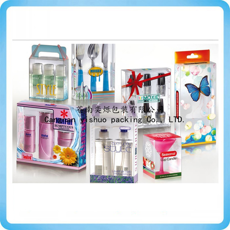 厂家供应 PP折盒 PVC塑料透明包装盒 PET印刷胶盒