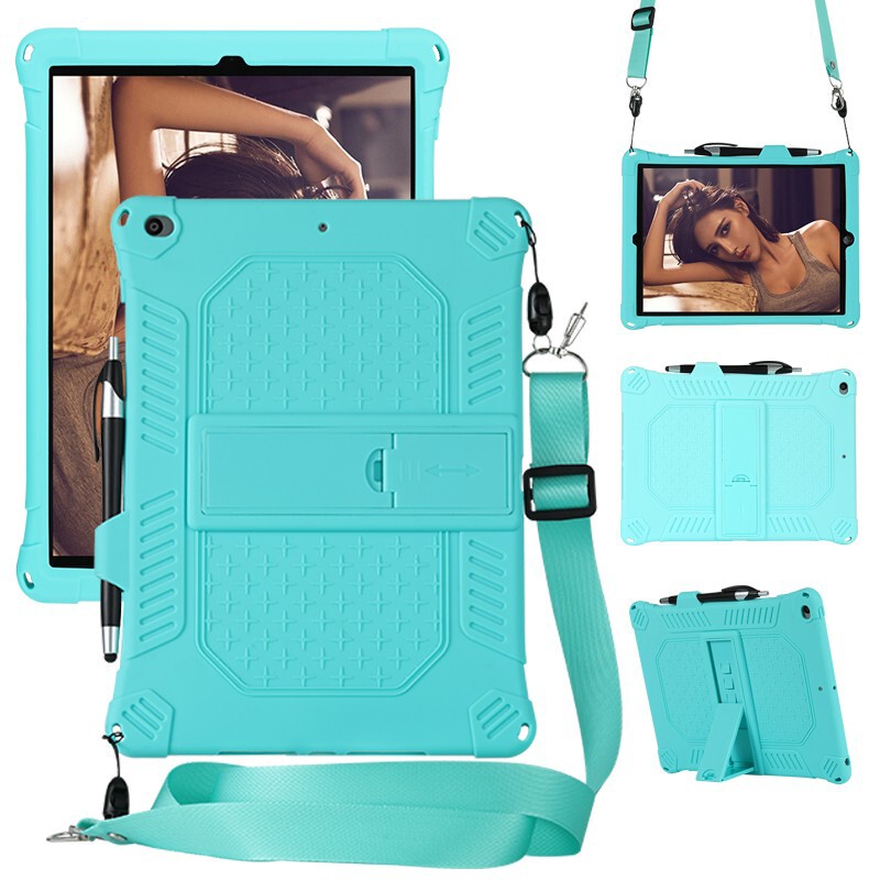 Suitable for iPad10.2/10.5 soft case full edge ipad 12.9 anti-fall lpad5/6 generation 9.7 protective cover