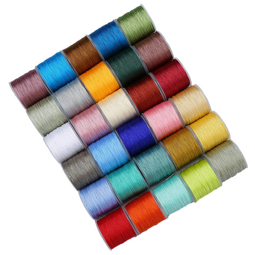 Dragon Knot No. 72 Jade Thread Chinese Knot Wire Handmade DIY Material Taiwan Nylon Braided Rope 81 Colors Manufacturer Dyeing