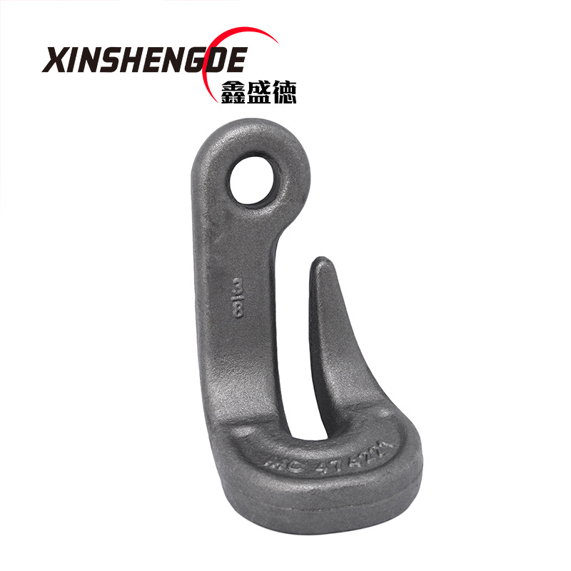 锻造眼形弯钩 羊角弯钩 抓钩 锻造钩 即墨索具工厂量大从优