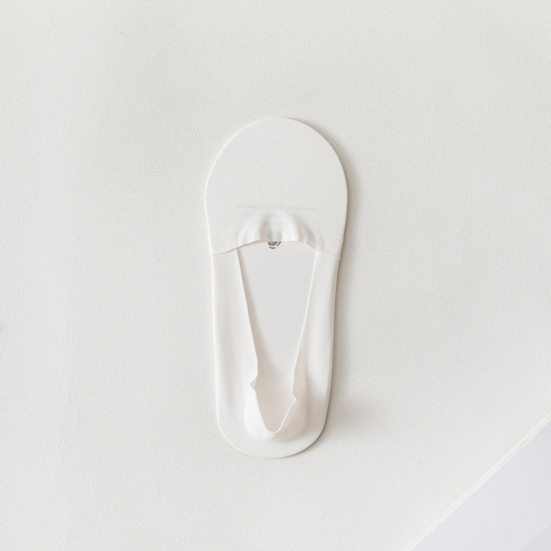 Primavera y verano nuevas medias de hielo para mujer toalla inferior boca baja calcetines de algodón de color sólido