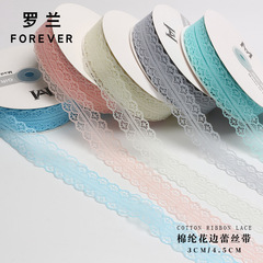 Roland lace ribbon edge fresh flowers packaging materials colorful ribbon bouquet floral shop supplies bud packaging paper ribbon