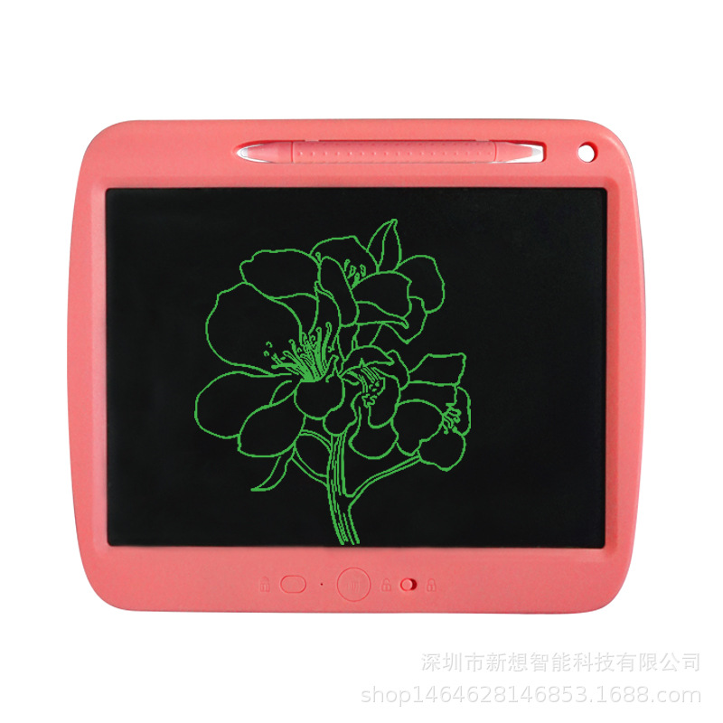 9 인치 충전식 핑크 두꺼운 펜