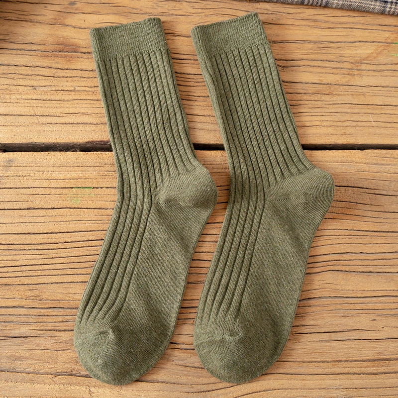 Tide, demi-season Japanese trend knee socks, mid-length, Korean style