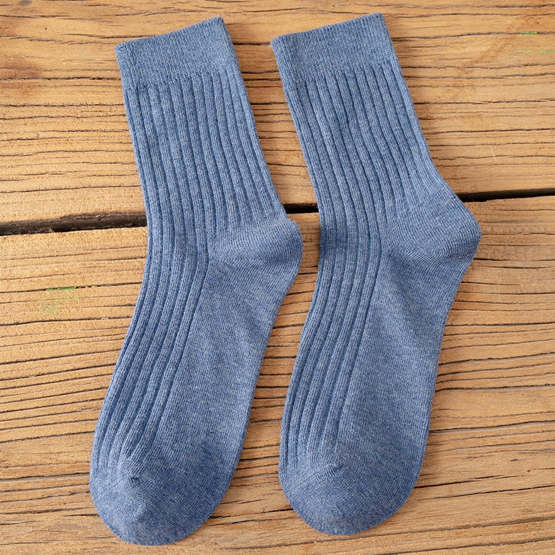 Tide, demi-season Japanese trend knee socks, mid-length, Korean style