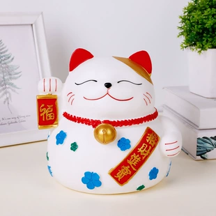 Копилка «Кот удачи» из ПВХ большая