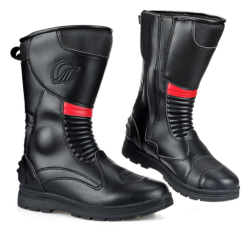Mountain locomotive racing cross-country four-season motorcycle equipment wear-resistant non-slip waterproof men's and women's road warm cycling shoes