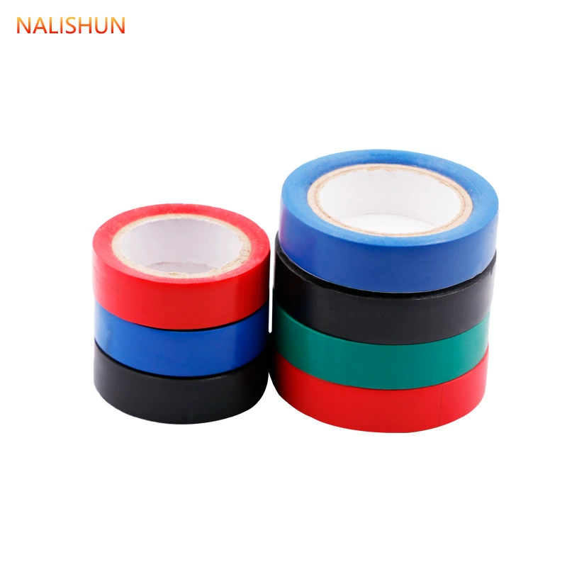 Изоляционная электрическая лента Электрическая лента Высококлейкая водонепроницаемая лента ПВХ Электрический провод Автомобильная проволочная лента