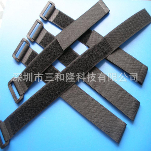 三和隆厂家批发方扣绑带 电源线数据线魔术贴扎带 整理带 束线带