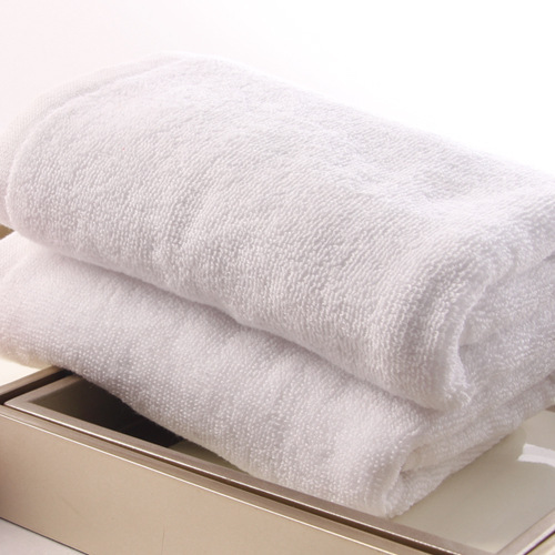 Jinhao genuine goods hotel towel factory direct 76*34 pure cotton hotel towel face towel White 107g Jinhao genuine goods hotel towel factory direct 76*34 pure cotton hotel towel face towel White 107g