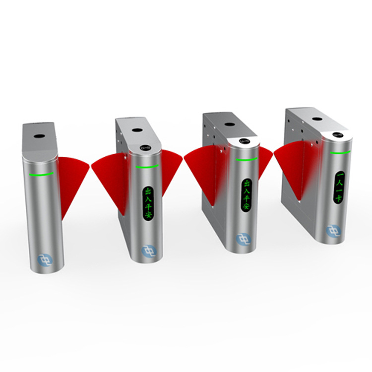 学校人行通门禁翼闸  人脸识别 人脸闸机