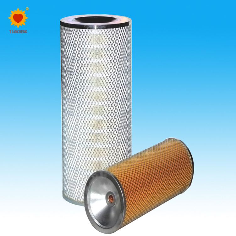 替代特雷克斯挖掘机RH40E玻璃纤维纸折叠变速箱滤芯23040988