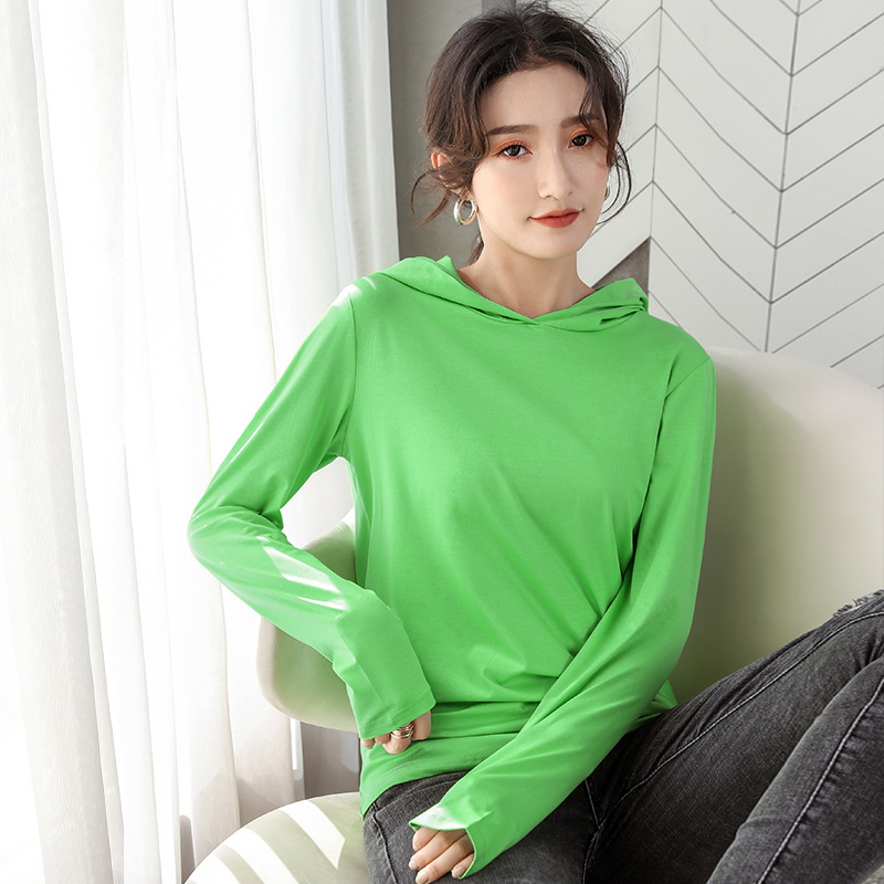 Yu Yao Actual Shot 20203 # 2021 Autumn Fashion Sweater Casual and Plaid Bottoming Shirt for Women