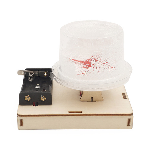 Technology production gizmo DIY electric electrostatic flying snow children's educational science experiment package steam science and education teaching aids
