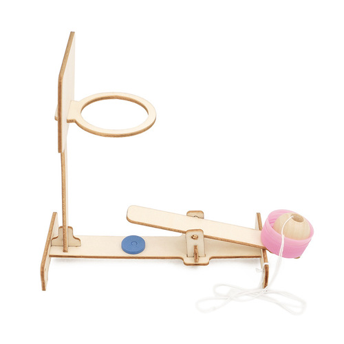 Elementary school students' science and technology small production DIY homemade handmade shooting machine scientific experiment package steam educational educational teaching aids