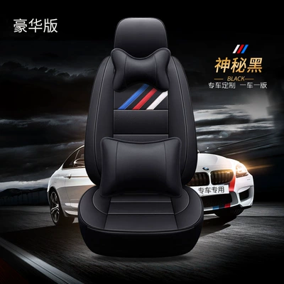 car is fully surrounded in spring, summer, Modelə uyğun (Original) oturacaq örtükləri - deluxe-edition-mysterious-black-customization