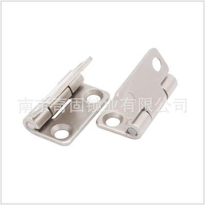 任意停带阻尼合页KL253-10孔距17*18随停定位碳钢小铰链 机柜钮矩|ru