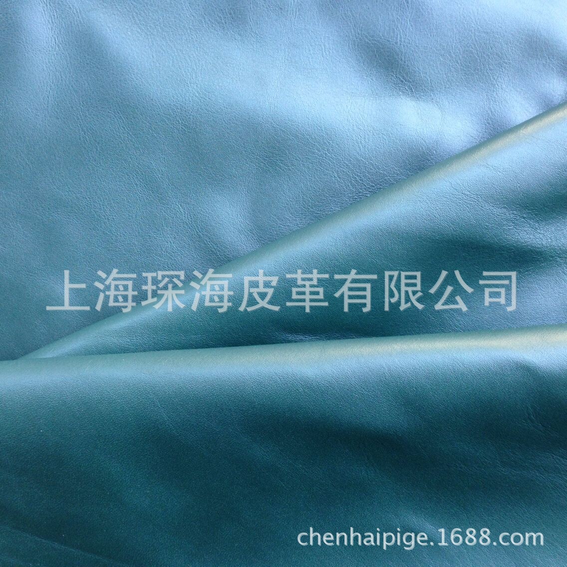 头层牛皮 牛皮 皮革皮料 彩色 墨绿色 沙发皮